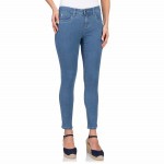 broek Wonderjeans ankle light blue